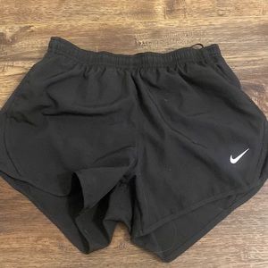 $32 woman nike running shorts, medium but runs a little small